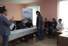 Очередной тренинг на тему «Имитация выборов» был проведён 15 мая 2019 года в Комрате с участием студентов колледжа имени М. Чакира.